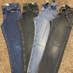 Lot of 4 pairs Boys jeans all size 10